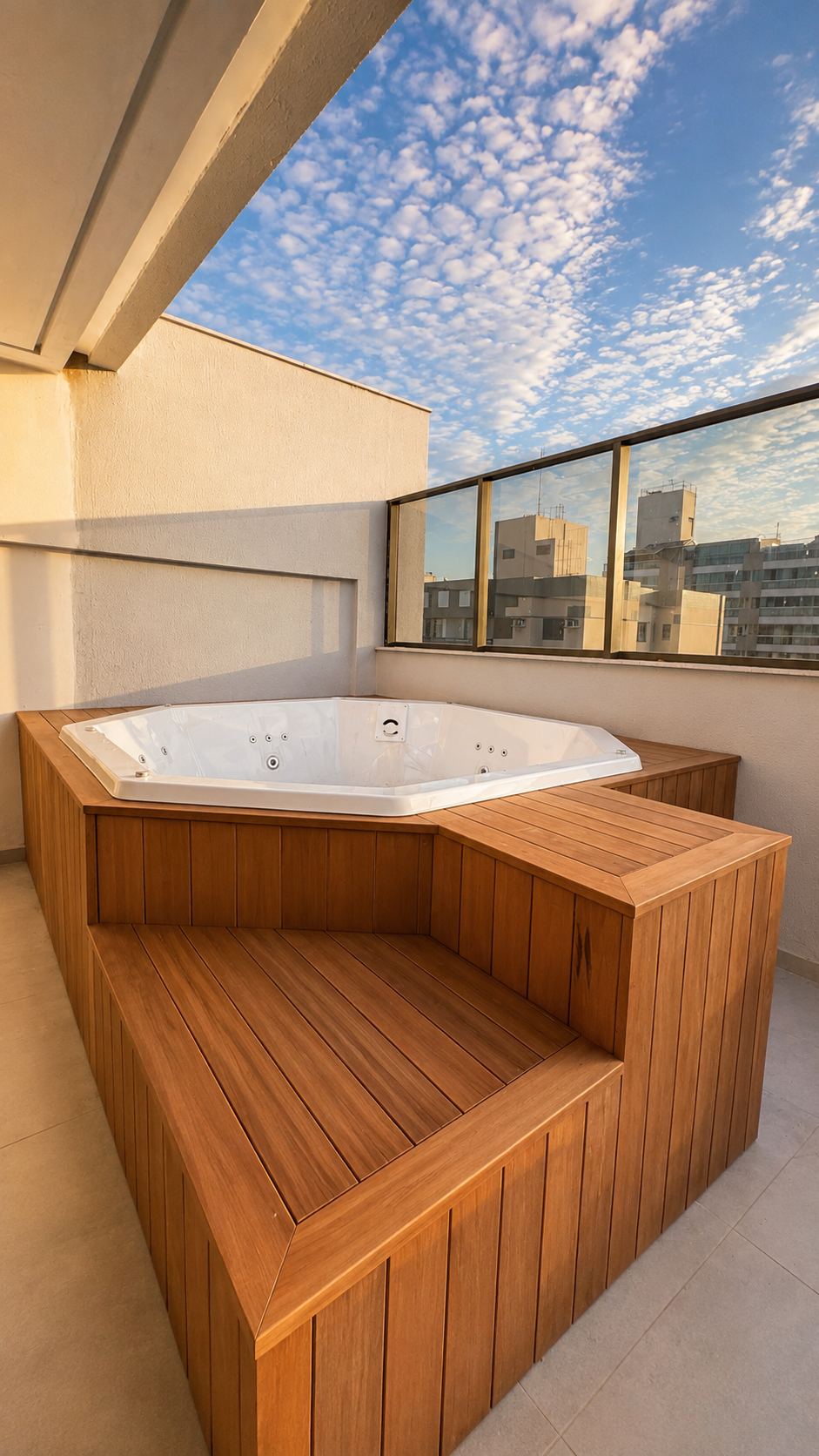 Hidromassagem do terraço